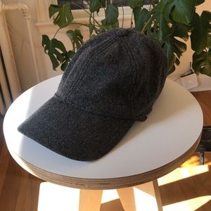 Wool baseball cap from Madewell